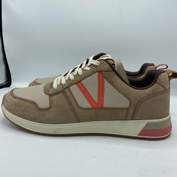 Vionic Shoes - Vionic Women Curran Rechelle Brown Pink Beige Athletic Shoes Size 12 Nubuck